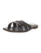Bruno Magli Leather Slides