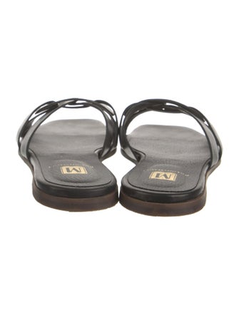 Bruno Magli Leather Slides