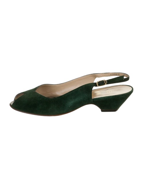 Bruno Magli Suede Slingback Flats