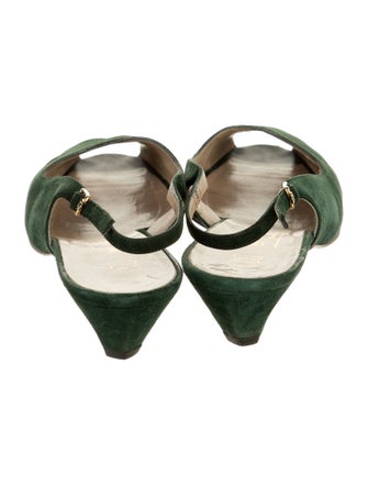 Bruno Magli Suede Slingback Flats