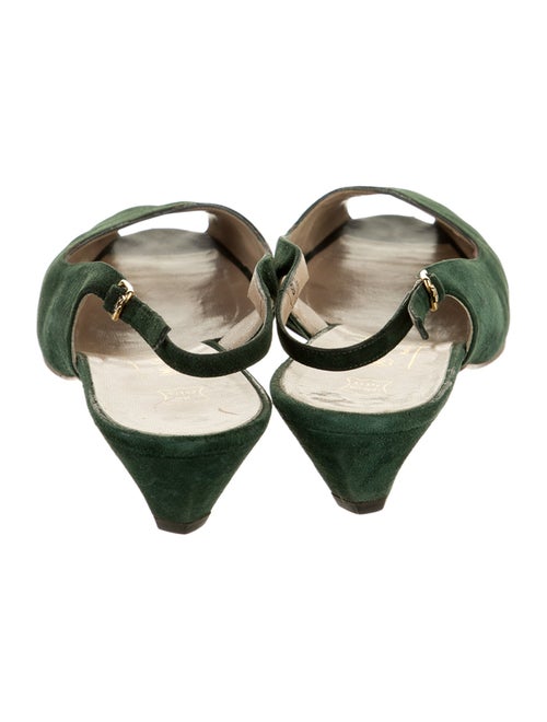 Bruno Magli Suede Slingback Flats