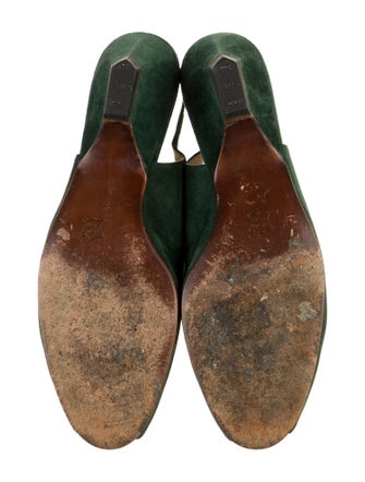 Bruno Magli Suede Slingback Flats