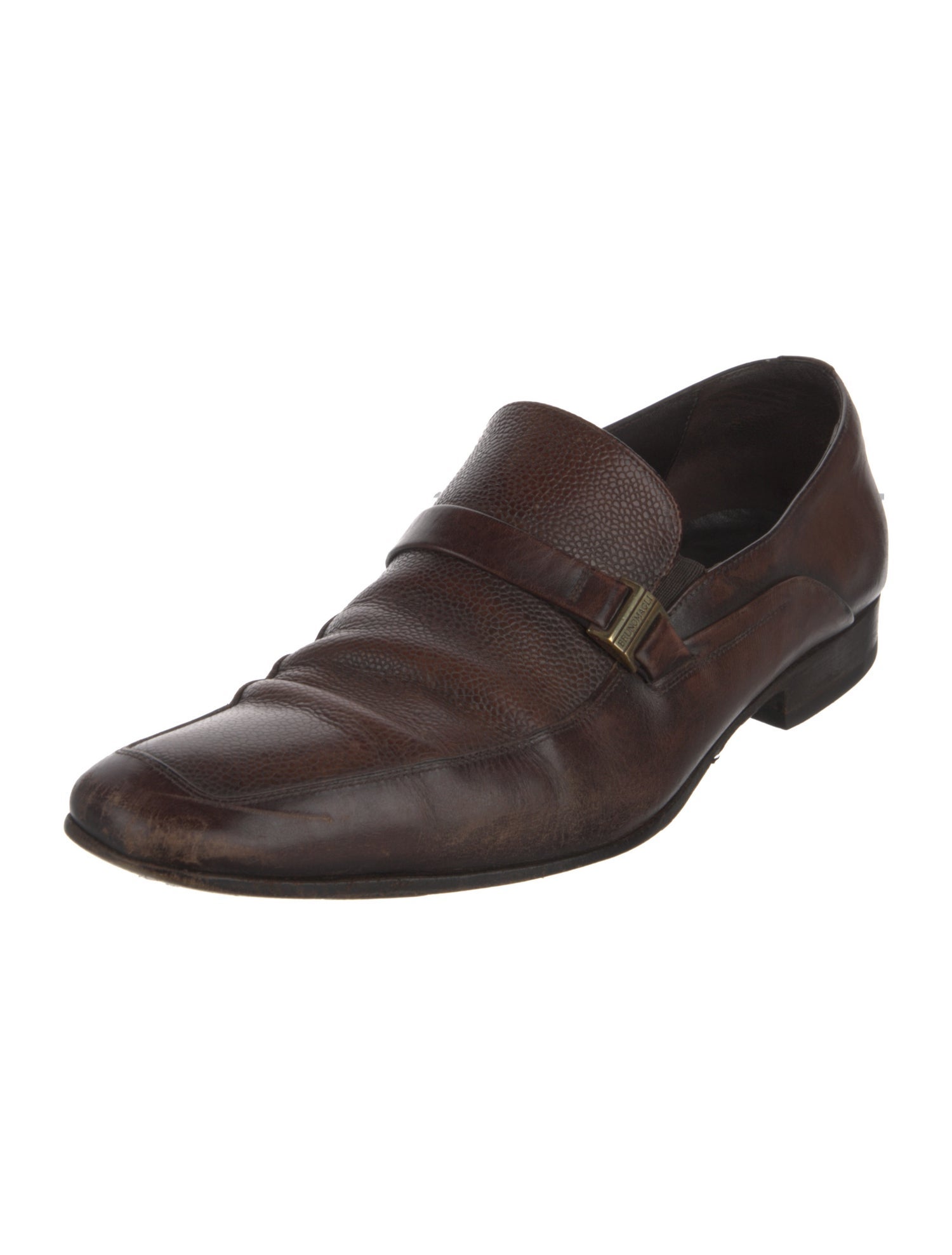 Bruno Magli Leather Dress Loafers