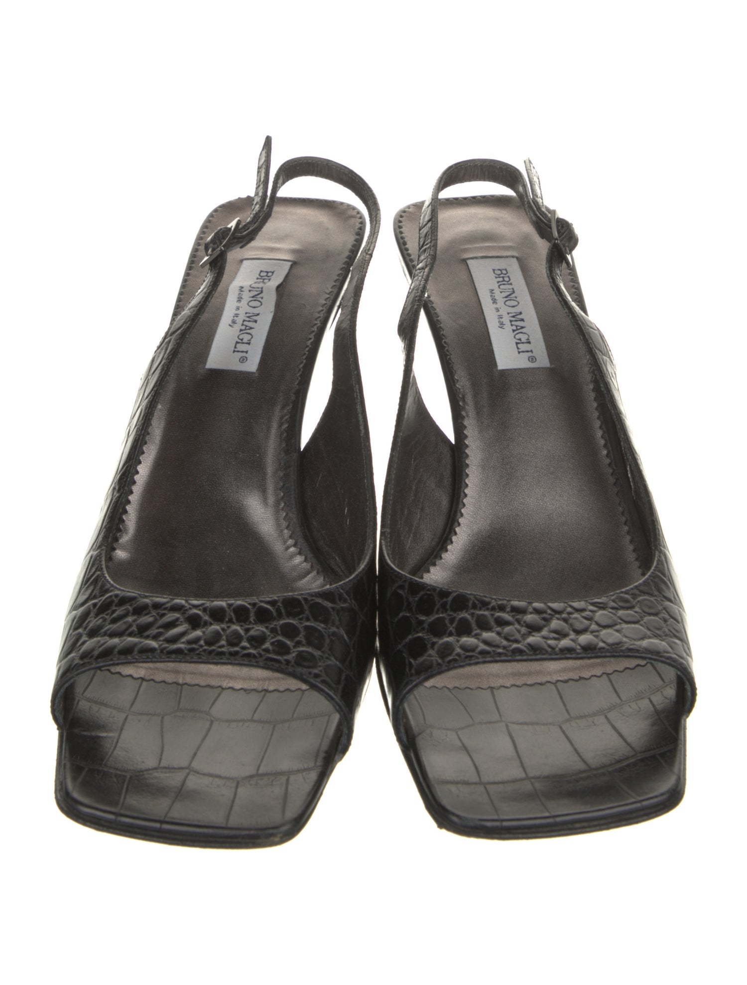 Bruno Magli Patent Leather Sandals