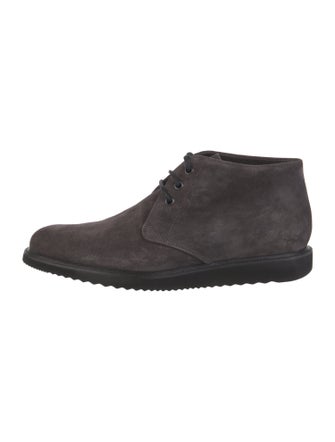 Bruno Magli Suede Lace-Up Boots