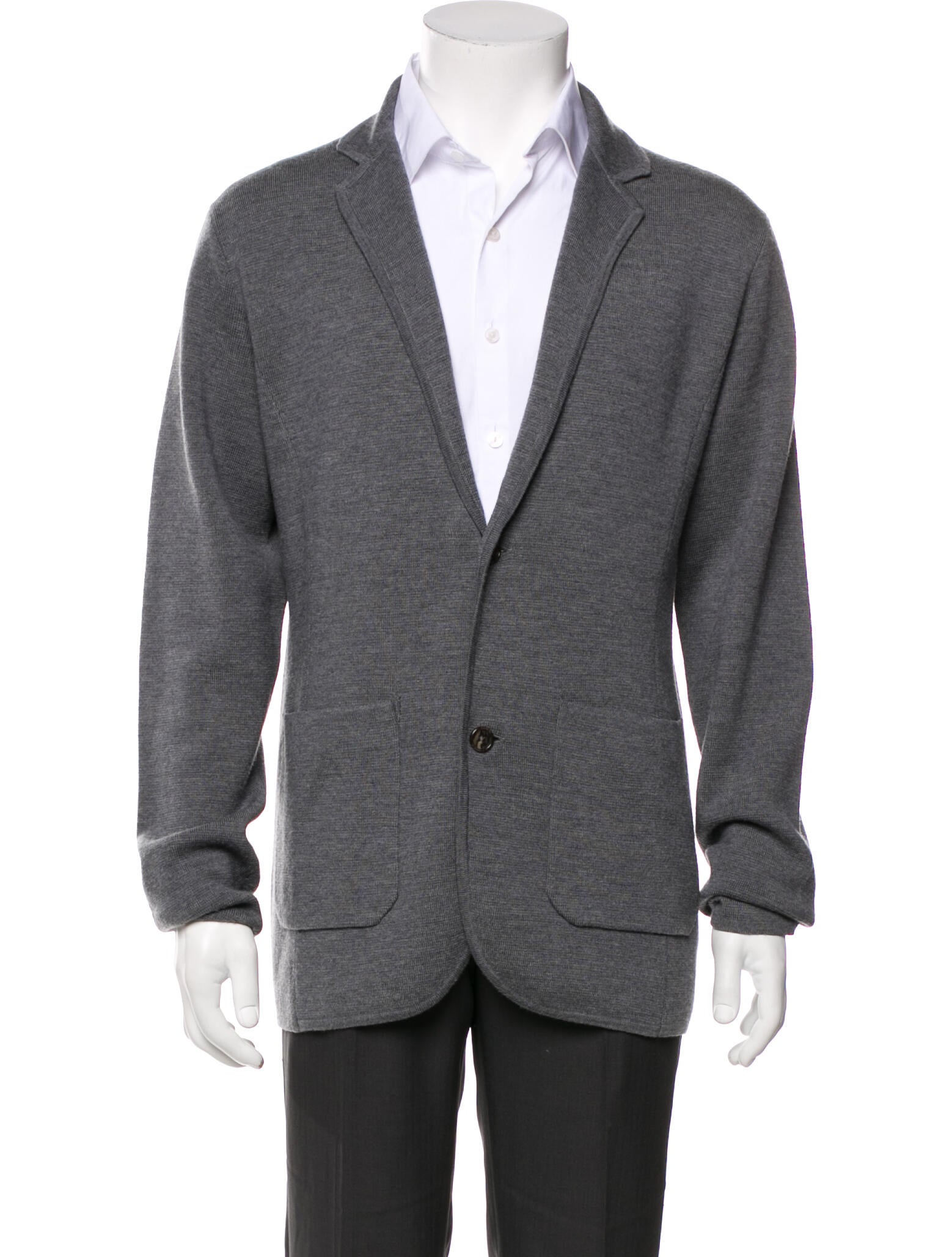 Bruno Magli Merino Wool Peacoat