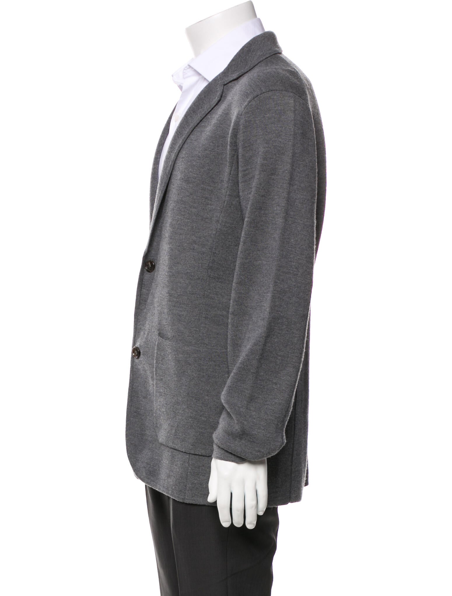 Bruno Magli Merino Wool Peacoat