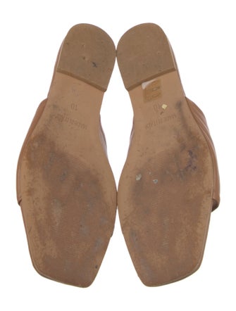 Bruno Magli Leather Slides