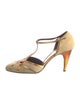 Bruno Magli Suede T-Strap Pumps