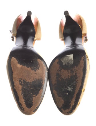 Bruno Magli Suede T-Strap Pumps