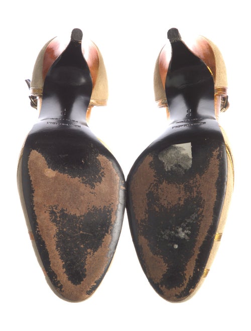 Bruno Magli Suede T-Strap Pumps