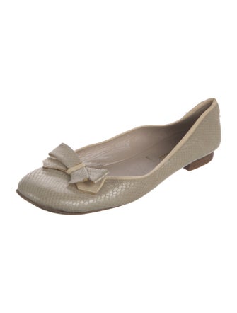 Bruno Magli Leather Ballet Flats