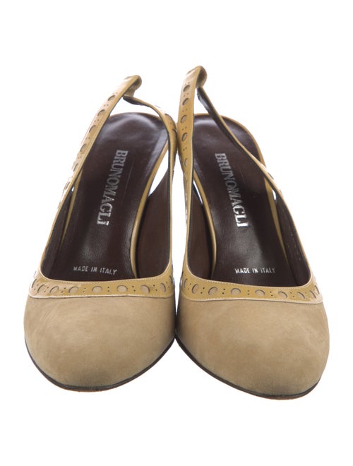 Bruno Magli Suede Slingback Pumps