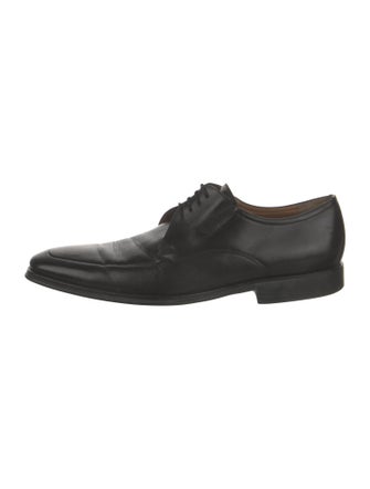 Bruno Magli Leather Derby Shoes