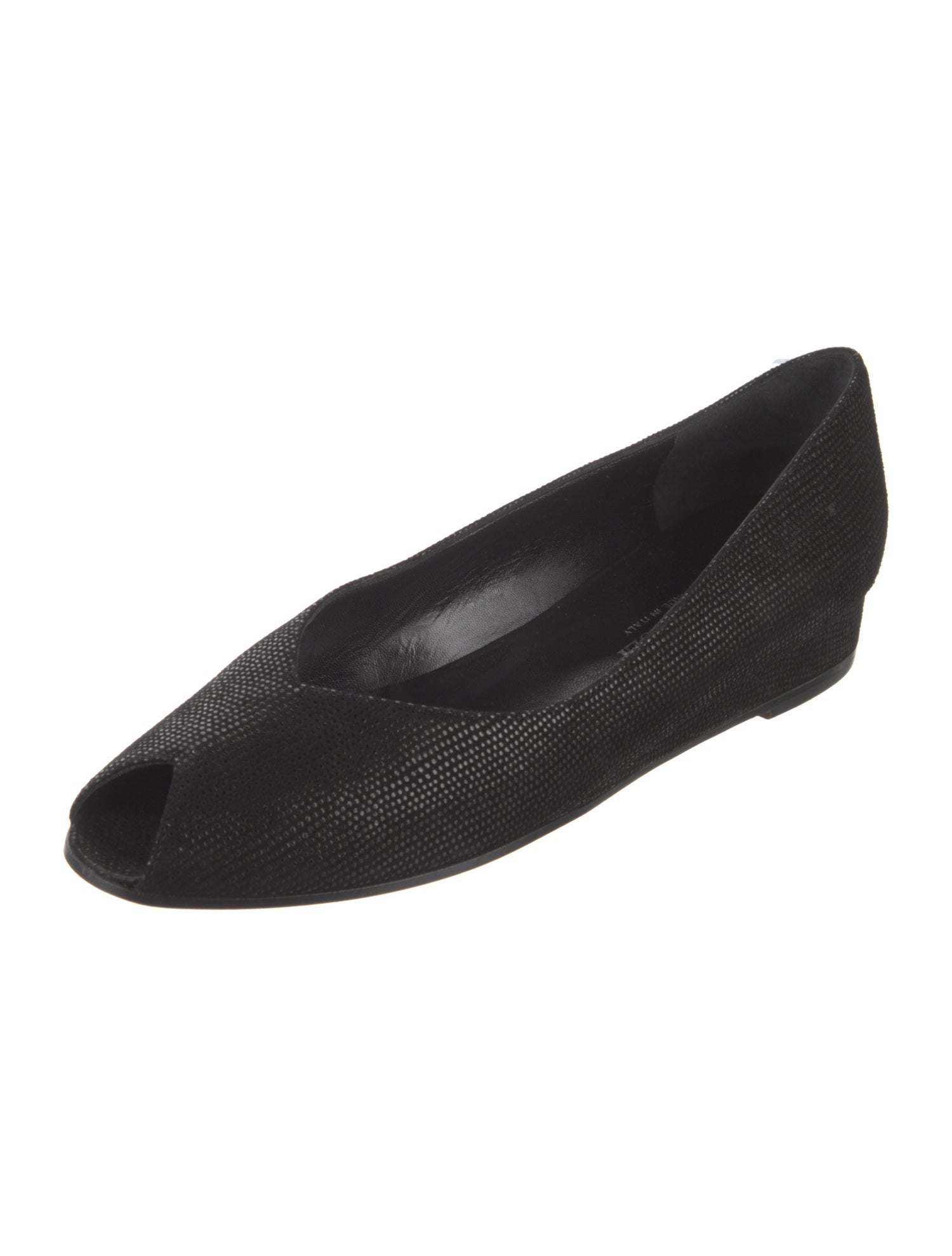 Bruno Magli Suede Keyhole Accent Flats