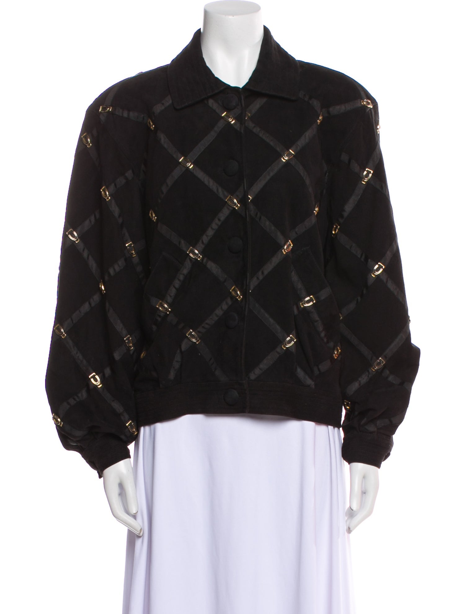 Bruno Magli Printed Jacket