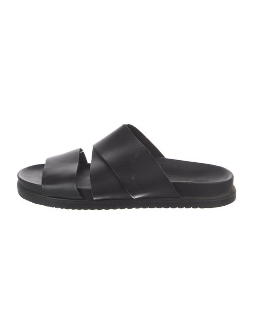 Bruno Magli Leather Slides