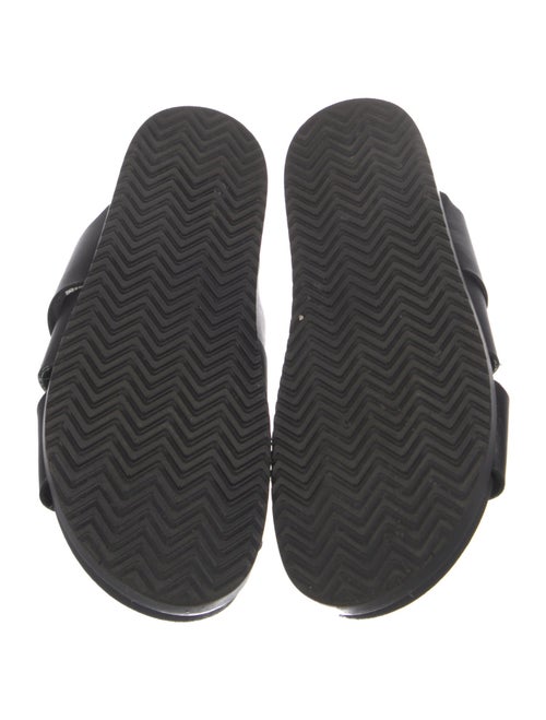 Bruno Magli Leather Slides