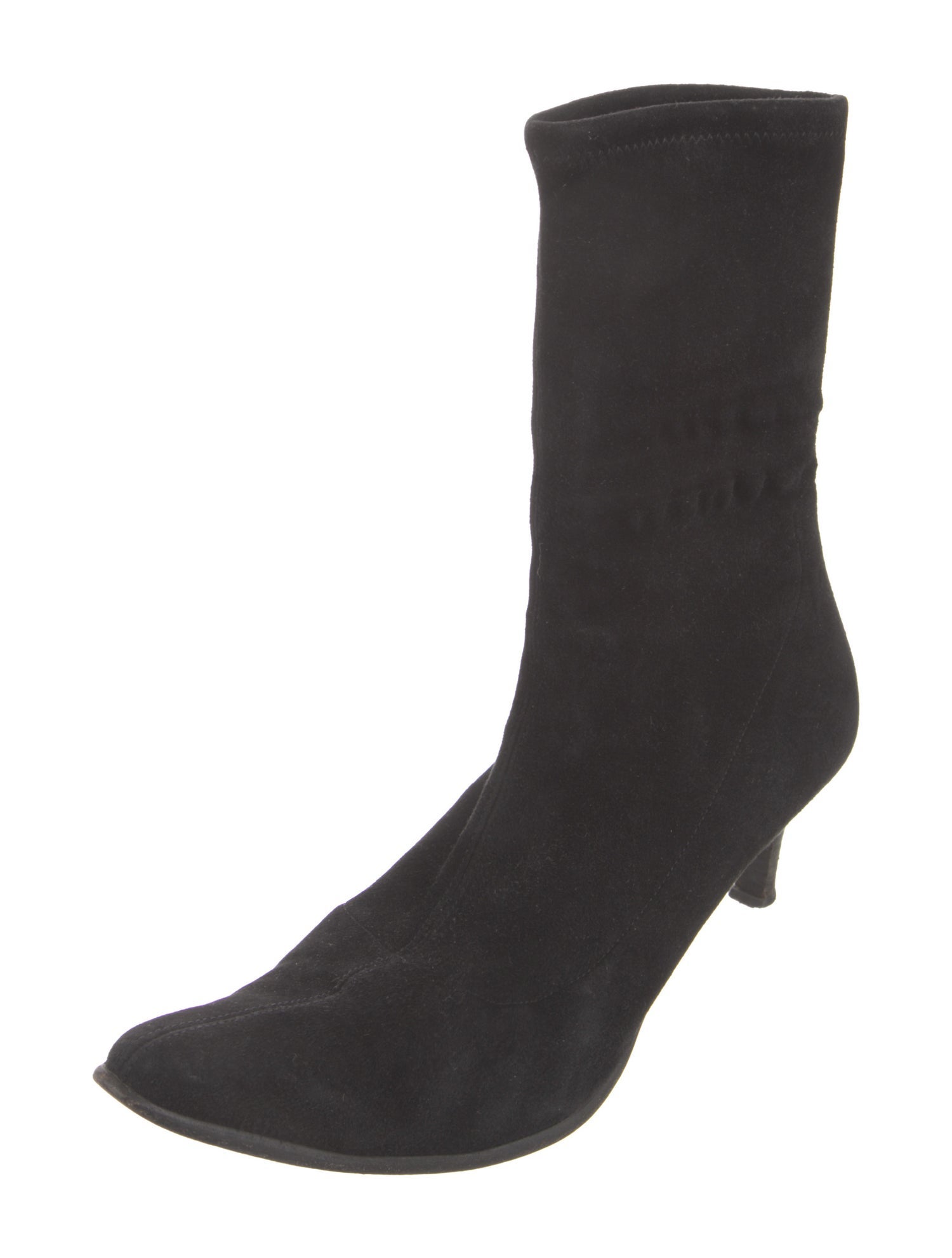 Bruno Magli Suede Sock Boots