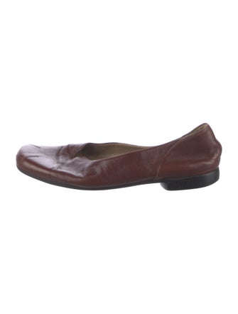 Bruno Magli Leather Printed Flats