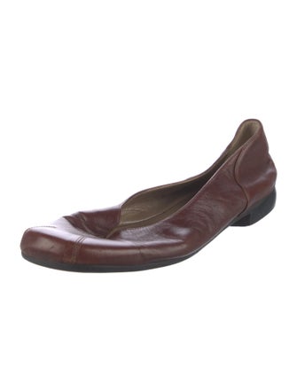 Bruno Magli Leather Printed Flats