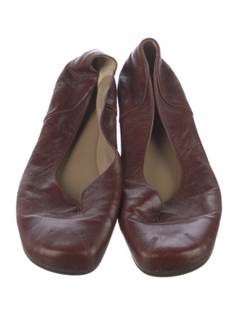 Bruno Magli Leather Printed Flats