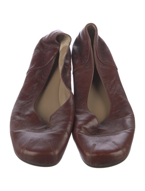 Bruno Magli Leather Printed Flats