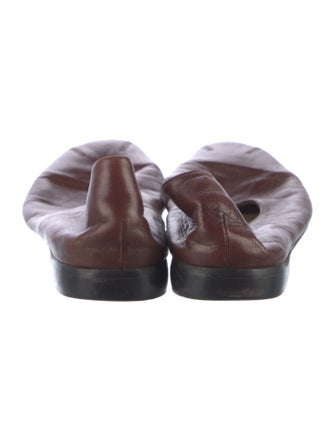 Bruno Magli Leather Printed Flats