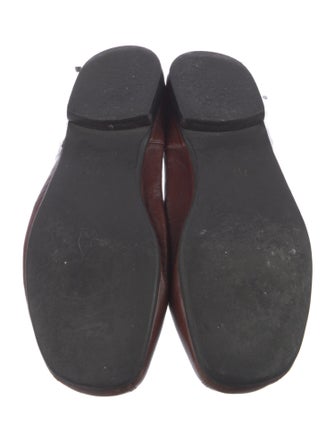 Bruno Magli Leather Printed Flats