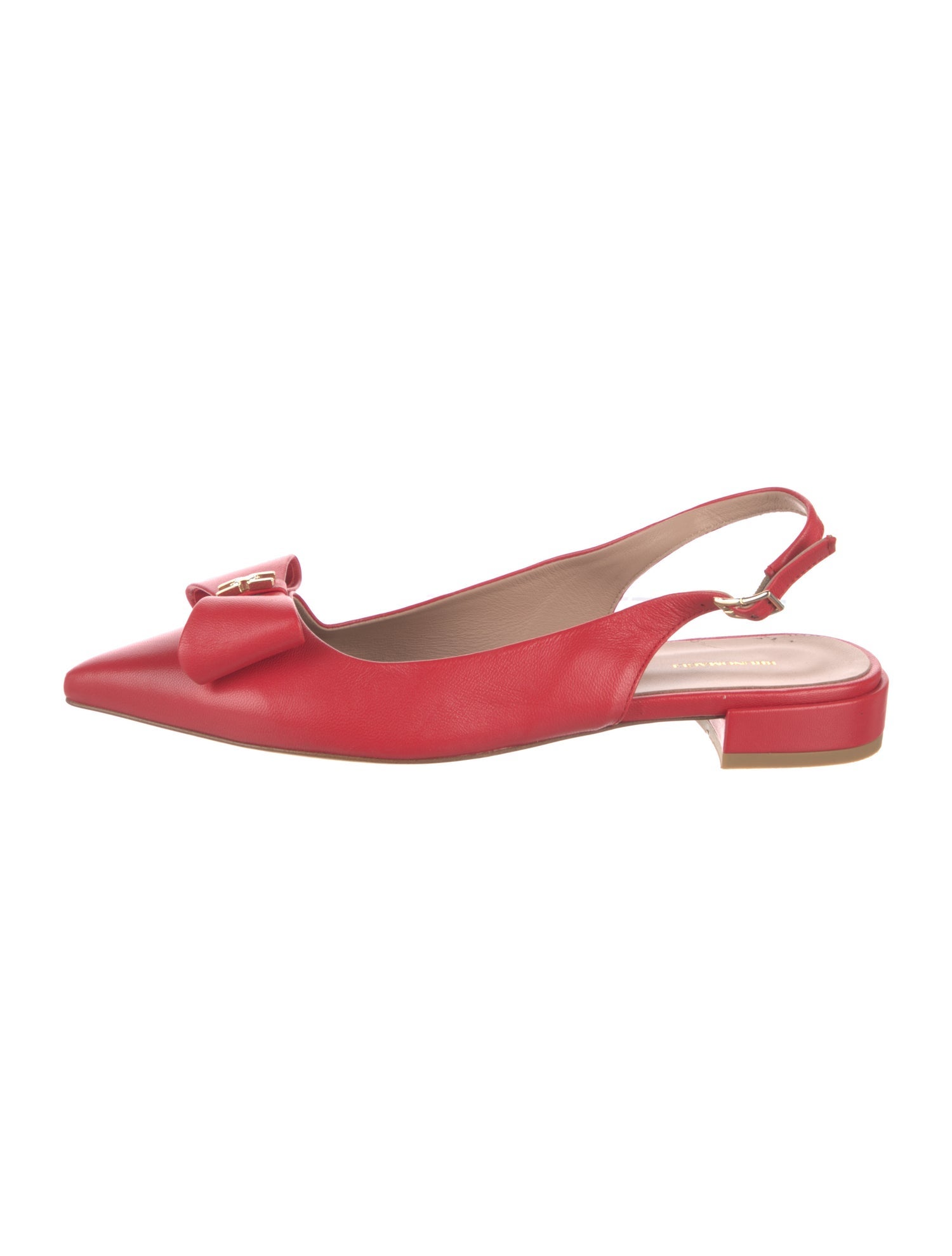 Bruno Magli Vintage Leather Slingback Flats