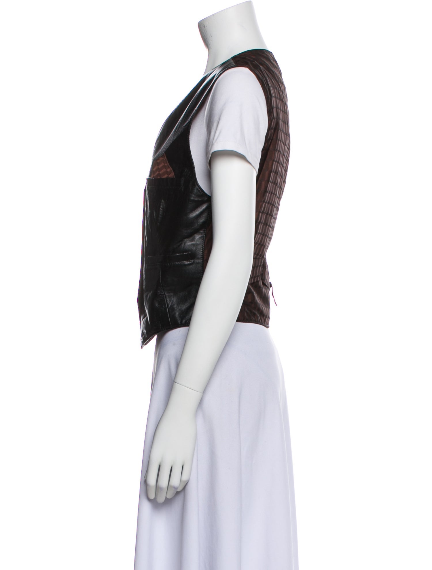 Bruno Magli Leather Vest