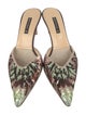Bruno Magli Sequins Patterned Mules