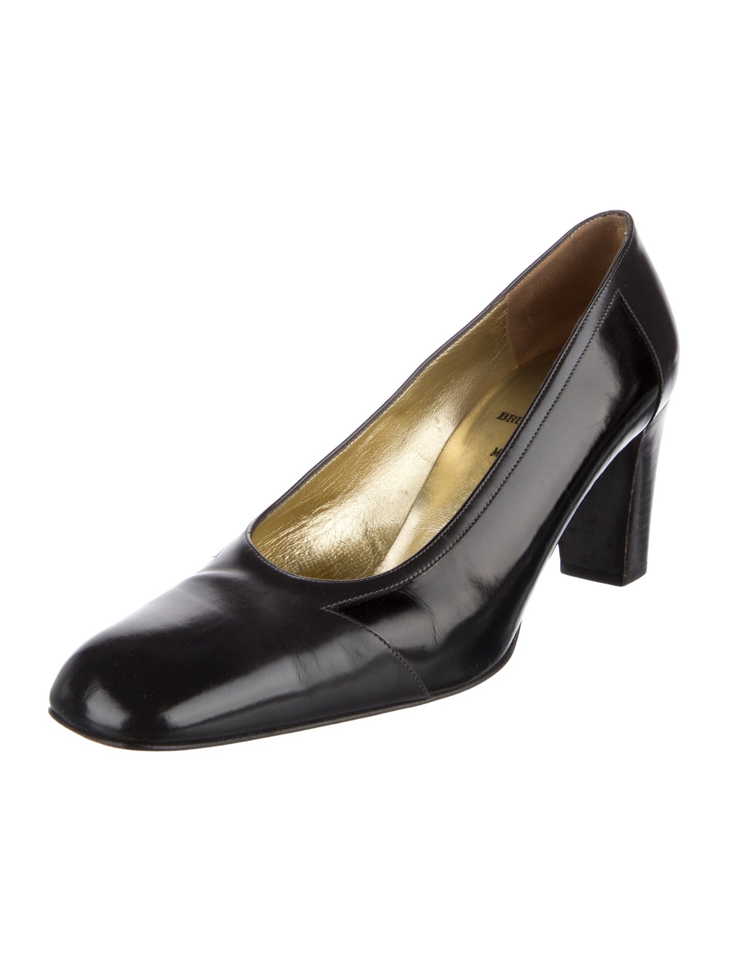 Bruno Magli Leather Pumps