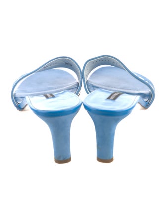 Bruno Magli Suede Studded Accents Slides