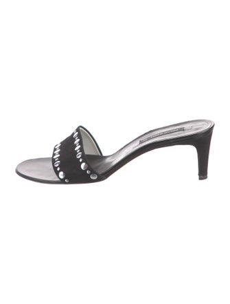 Bruno Magli Suede Slides