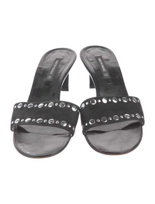 Bruno Magli Suede Slides