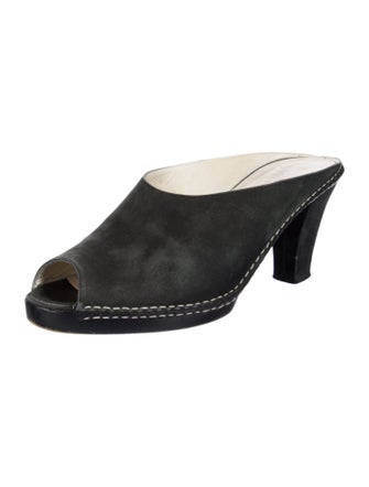 Bruno Magli Suede Slides