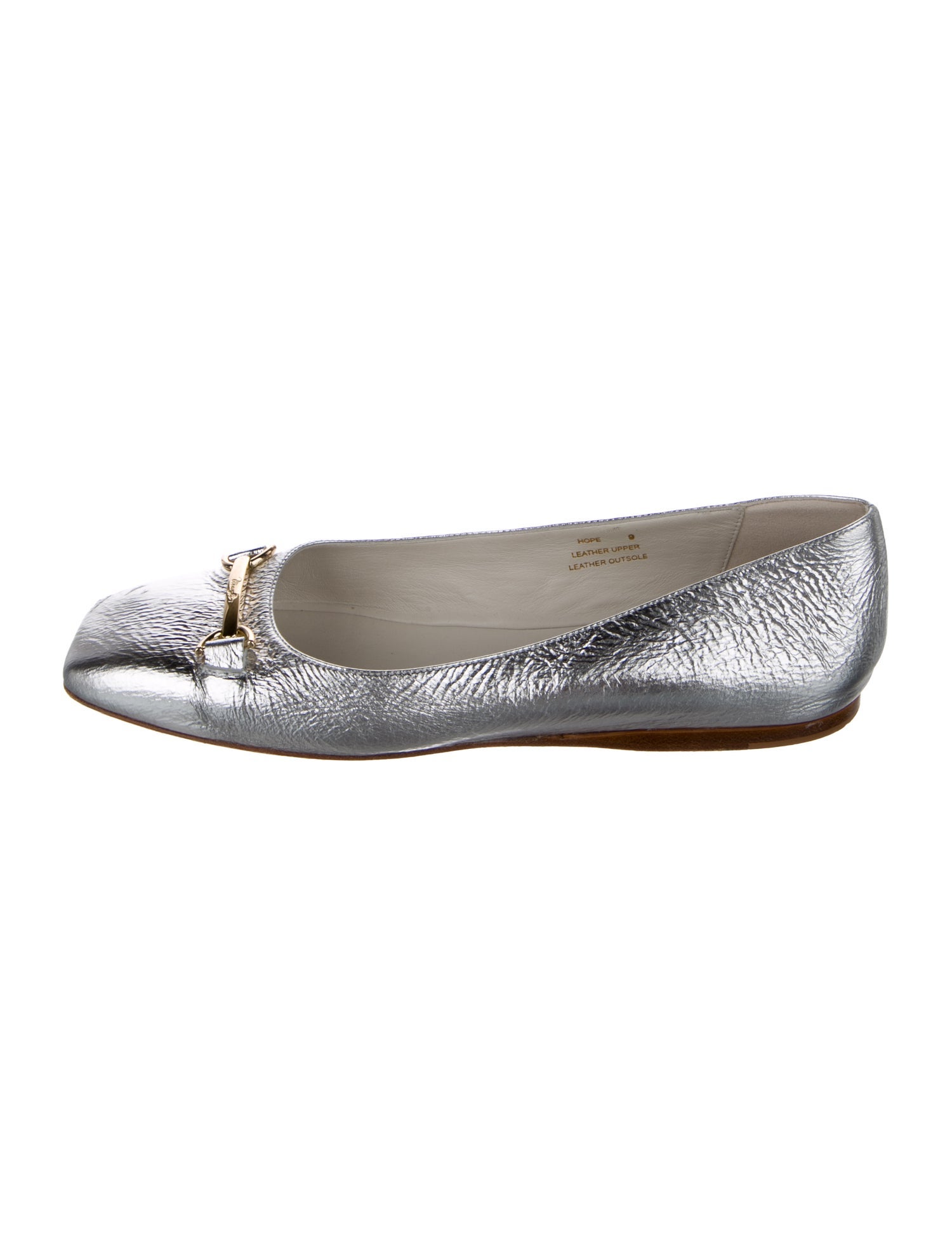 Bruno Magli Leather Ballet Flats