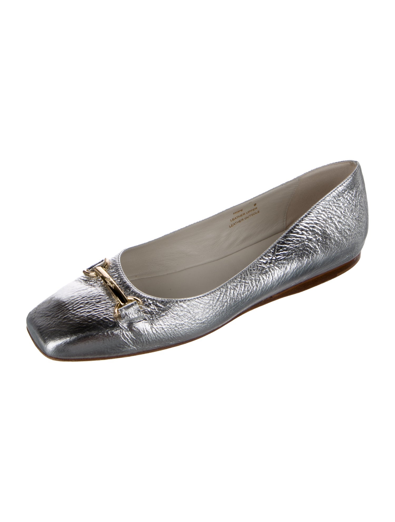 Bruno Magli Leather Ballet Flats