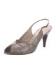 Bruno Magli Leather Slingback Pumps