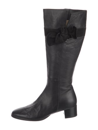 Bruno Magli Leather Riding Boots