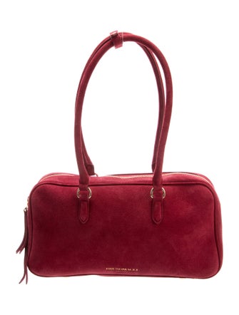Bruno Magli Suede Top Handle Bag