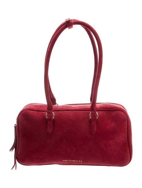 Bruno Magli Suede Top Handle Bag