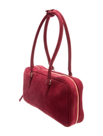 Bruno Magli Suede Top Handle Bag