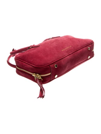 Bruno Magli Suede Top Handle Bag