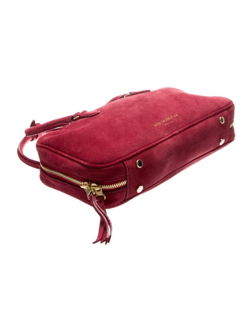 Bruno Magli Suede Top Handle Bag