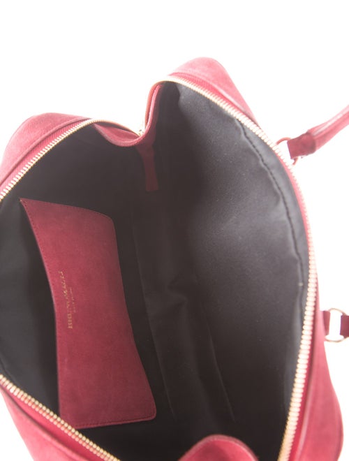 Bruno Magli Suede Top Handle Bag