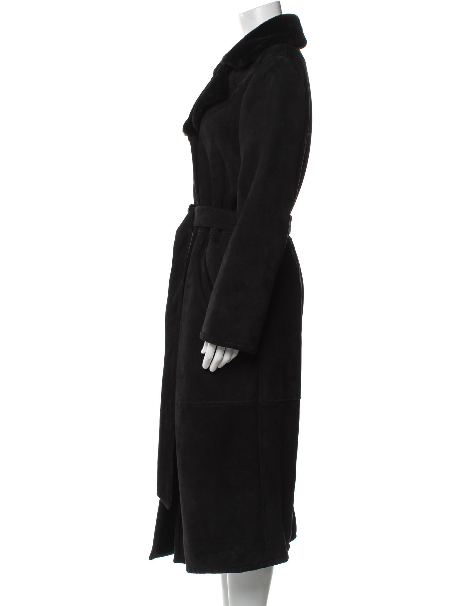 Bruno Magli Shearling Fur Coat