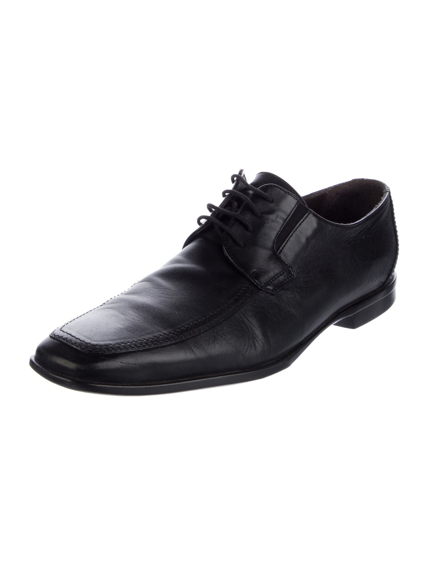 Bruno Magli Leather Derby Shoes