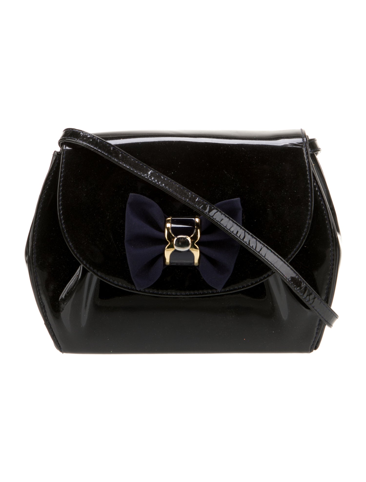 Bruno Magli Patent Leather Crossbody Bag